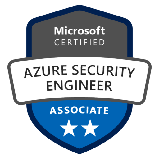 Microsoft Azure Security Engineer Associate (AZ-500) badge